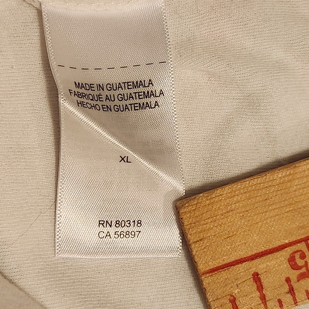 Lucky Brand Top Women's XL T Shirt White Cactus Club New - Picture 9 of 10